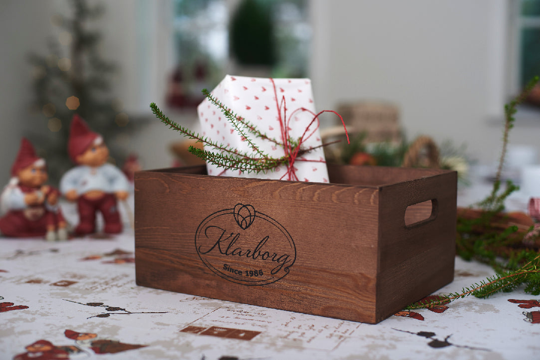 Klarborg trækasse - 29x21x12 cm. - Bahne